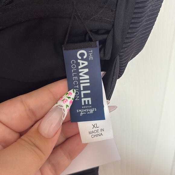 Swimsuits For All Camille Kostek She’s Iconic Underwire Brazilian One Piece - Picture 7 of 9